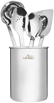 All-Clad 5-Piece Stainless Steel Kitchen Utensil Set — view 2