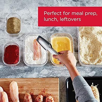 Rubbermaid Brilliance BPA-Free Airtight Food Storage Containers, 24-Piece Set, Easy for Meal Prep, Lunch & Le… — view 4
