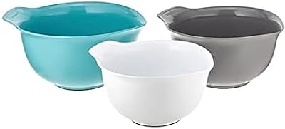 KitchenAid Universal Nesting Plastic Mixing Bowls, Set Of 3, 2.5 quart, 3.5 quart, 4.5 quart, Non Slip Base w… — view 2
