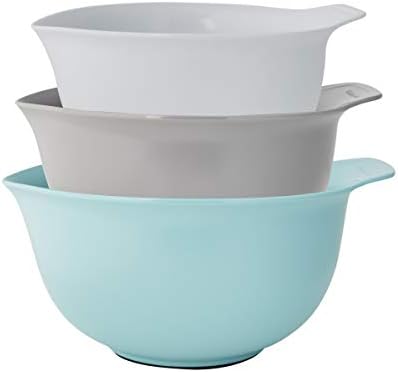 KitchenAid Universal Nesting Plastic Mixing Bowls, Set Of 3, 2.5 quart, 3.5 quart, 4.5 quart, Non Slip Base w… — view 3