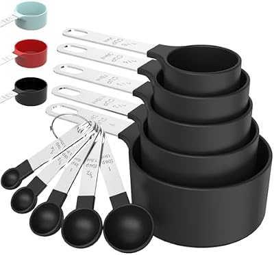 Measuring Cups & Spoons Set, Stackable Cups and Spoons — view 2