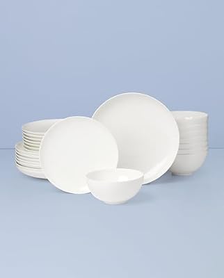 Lenox Studio 1414 Coupe Bone China 24-Piece Dinnerware Set for 8 — view 3