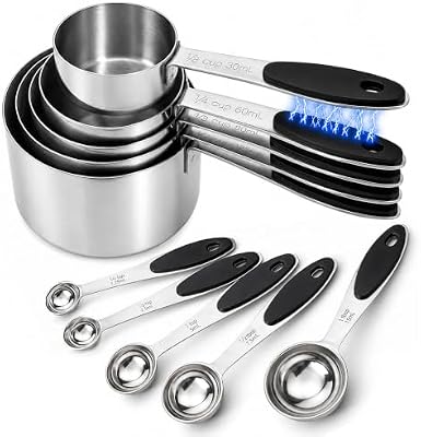 10-Piece Magnetic Measuring Cups and Spoons Set — view 2
